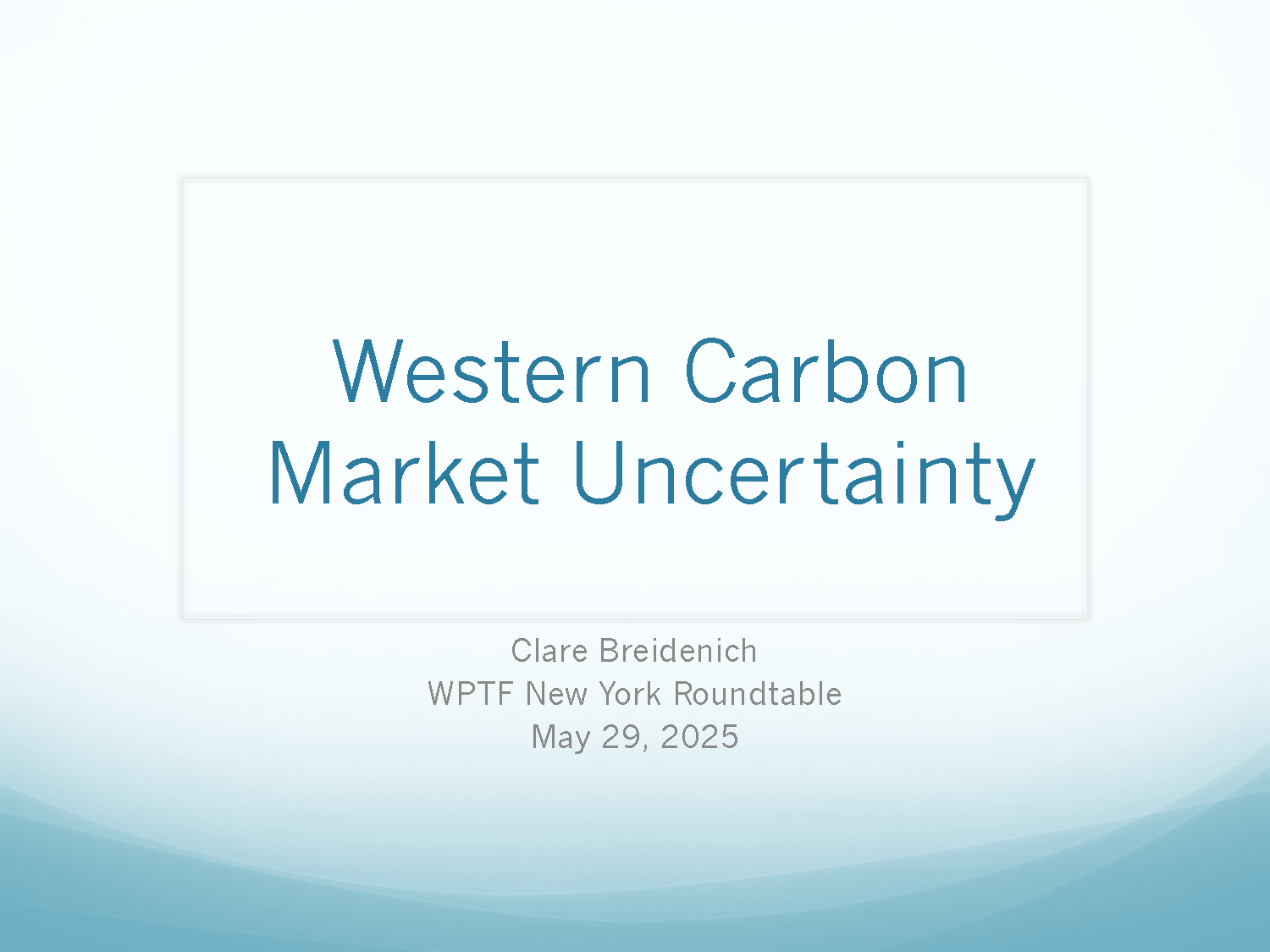 Breidenich Presentation